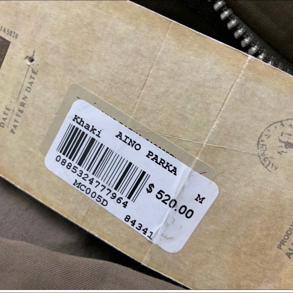 ALLSAINTS AINO KHAKI PARKA - Picture 6 of 6